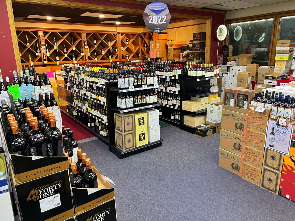 Sprayberry Bottle Shop interior