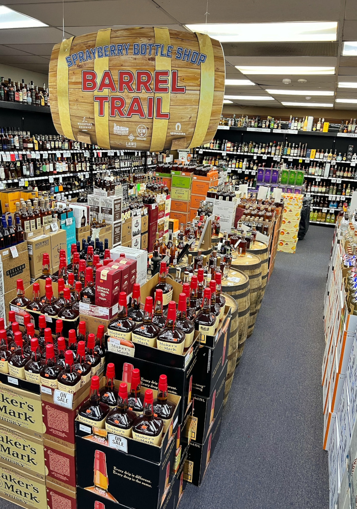 Sprayberry Bottle Shop interior